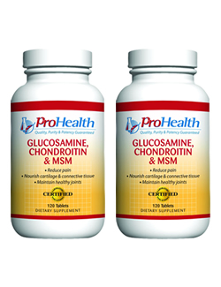 Glucosamine Chondro�tine & MSM, 120 tabletten (2 Pack - � 19,75 p.st.)